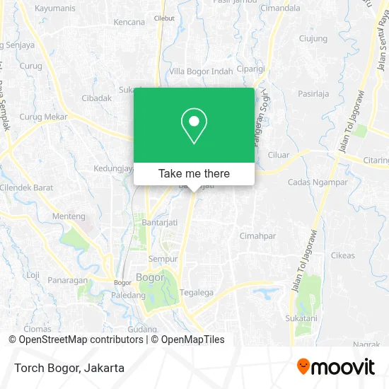 Torch Bogor map