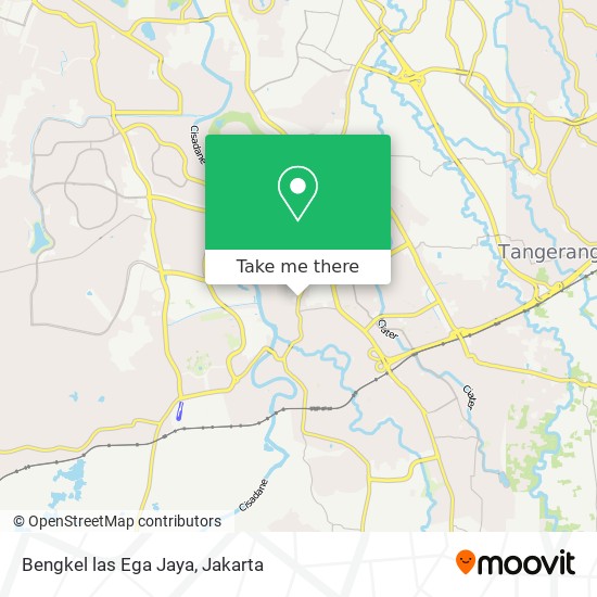Bengkel las Ega Jaya map