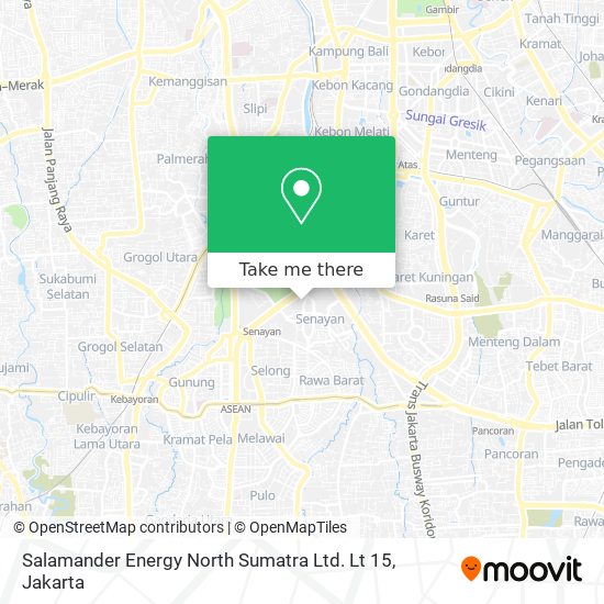 Salamander Energy North Sumatra Ltd. Lt 15 map