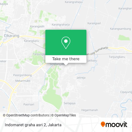 Indomaret graha asri 2 map