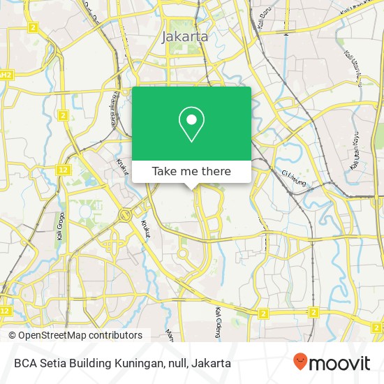 BCA Setia Building Kuningan, null map