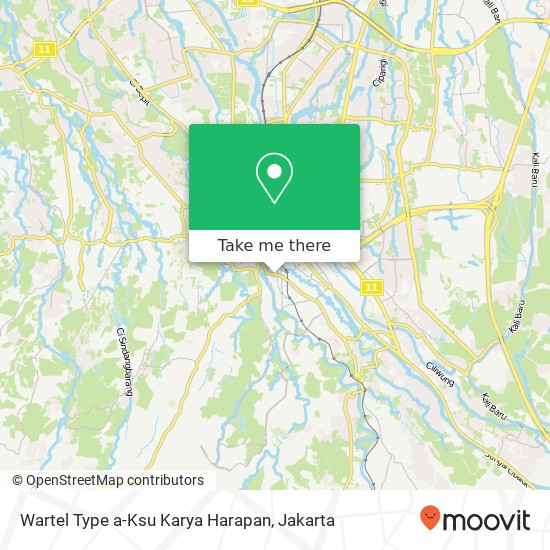 Wartel Type a-Ksu Karya Harapan map