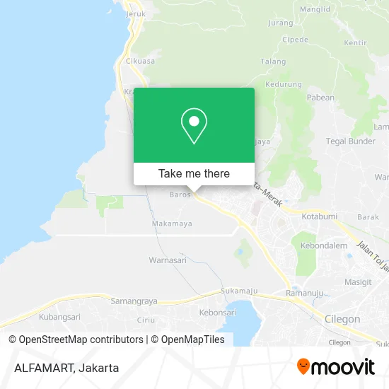 ALFAMART map