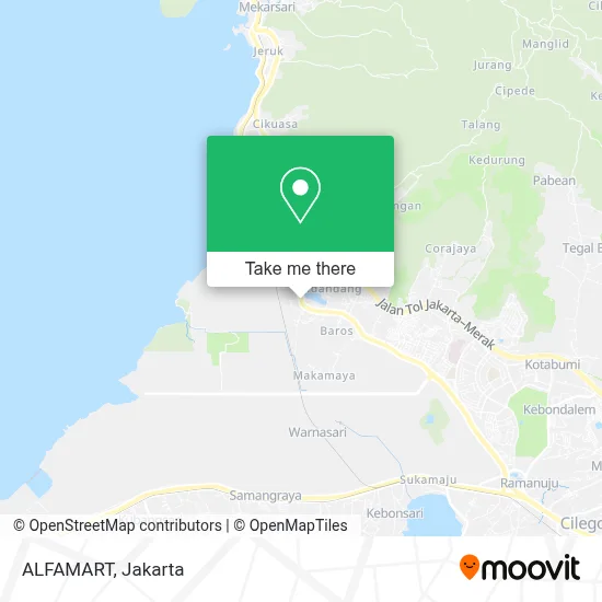ALFAMART map