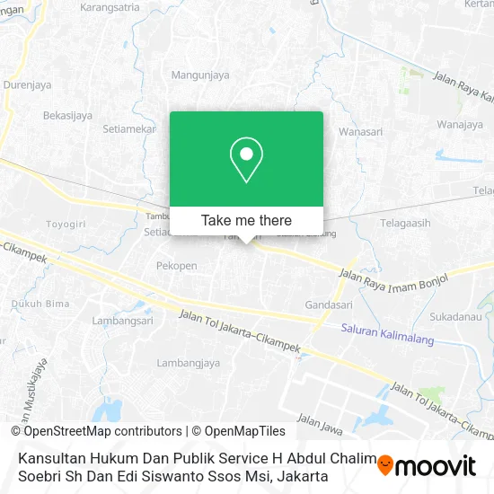 Kansultan Hukum Dan Publik Service H Abdul Chalim Soebri Sh Dan Edi Siswanto Ssos Msi map