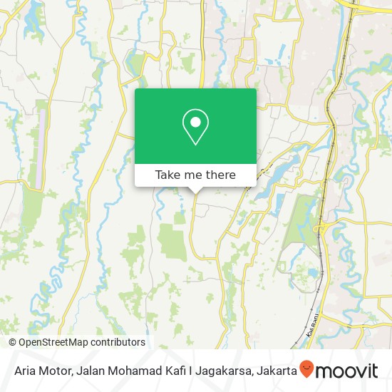 Aria Motor, Jalan Mohamad Kafi I Jagakarsa map