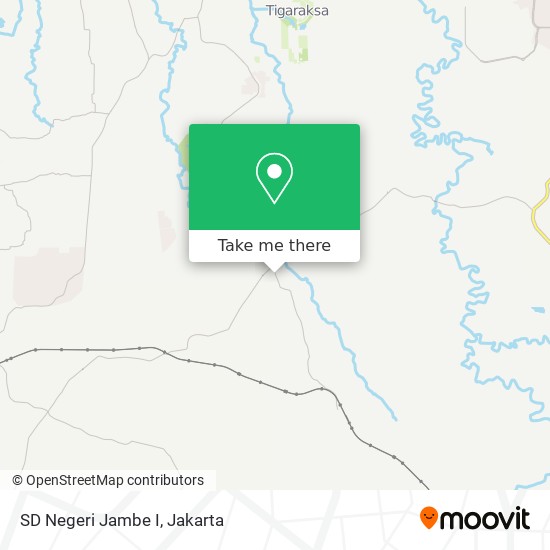 SD Negeri Jambe I map