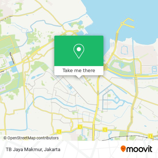 TB Jaya Makmur map