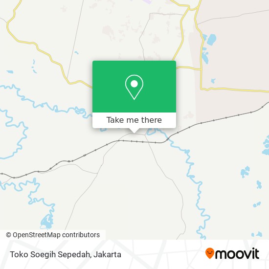 Toko Soegih Sepedah map