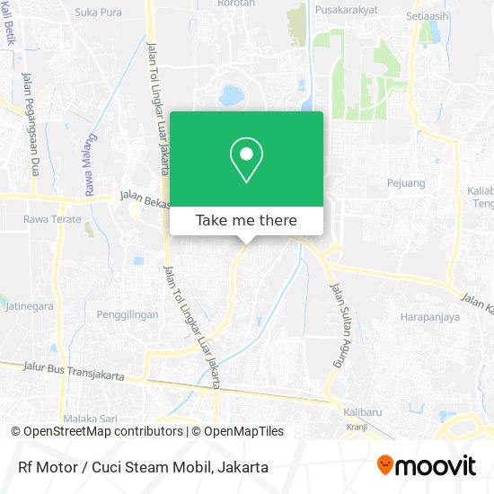 Rf Motor / Cuci Steam Mobil map