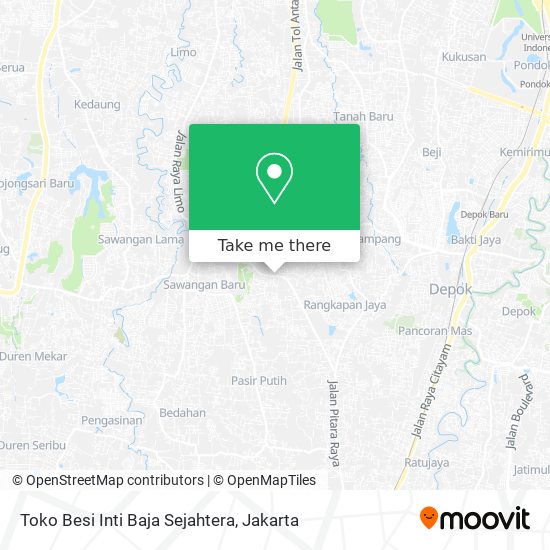 Toko Besi Inti Baja Sejahtera map
