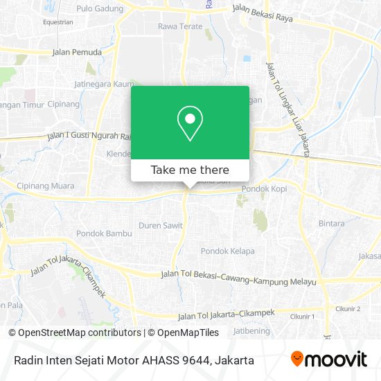 Radin Inten Sejati Motor AHASS 9644 map