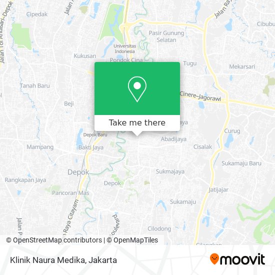 Klinik Naura Medika map