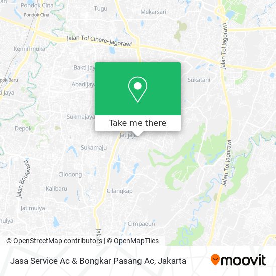 Jasa Service Ac & Bongkar Pasang Ac map