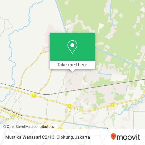 Mustika Wanasari C2 / 13, Cibitung map