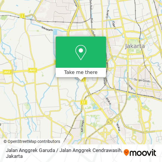 Jalan Anggrek Garuda / Jalan Anggrek Cendrawasih map