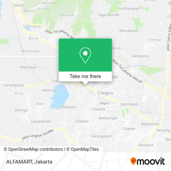 ALFAMART map