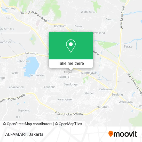 ALFAMART map