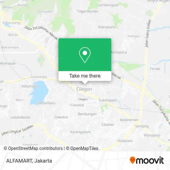ALFAMART map