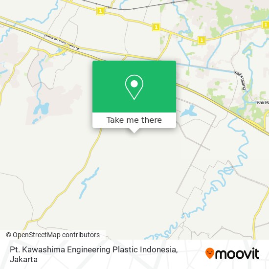 Pt. Kawashima Engineering Plastic Indonesia map