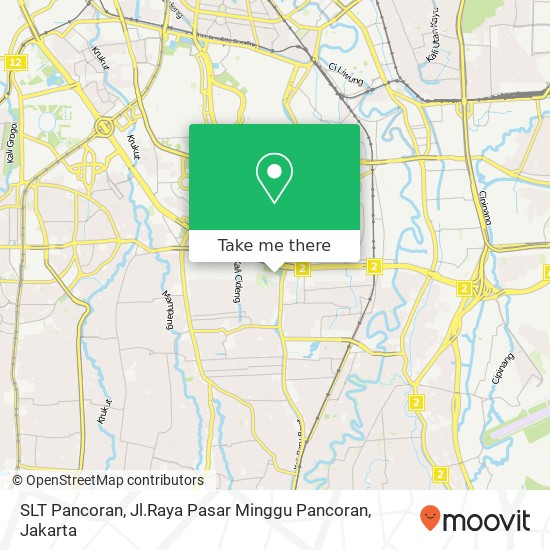 SLT Pancoran, Jl.Raya Pasar Minggu Pancoran map