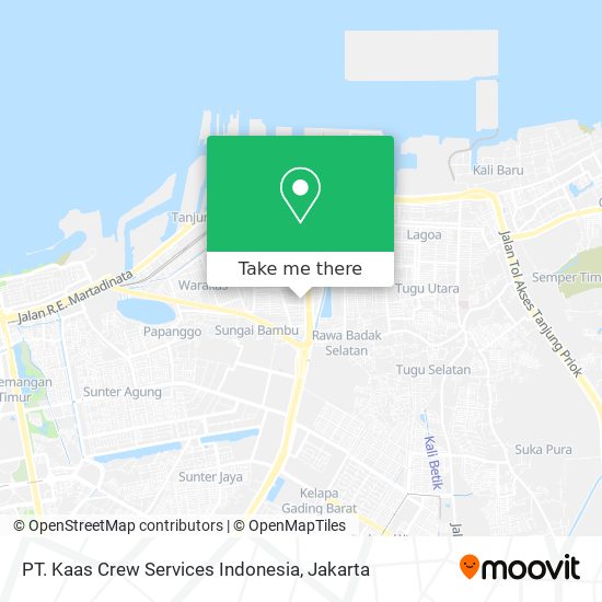 PT. Kaas Crew Services Indonesia map