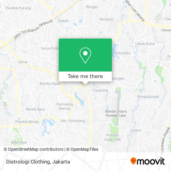 Distrologi Clothing map