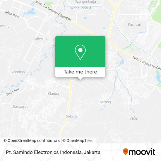 Pt. Samindo Electronics Indonesia map