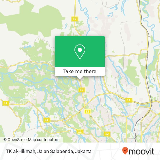 TK al-Hikmah, Jalan Salabenda map