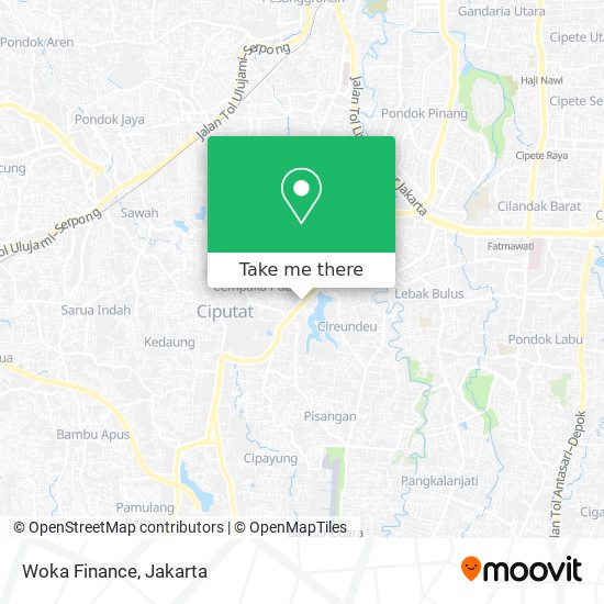 Woka Finance map