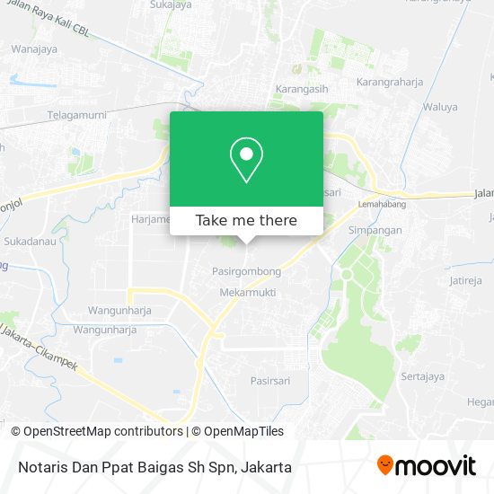 Notaris Dan Ppat Baigas Sh Spn map