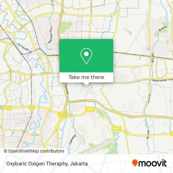 Oxybaric Oxigen Theraphy map