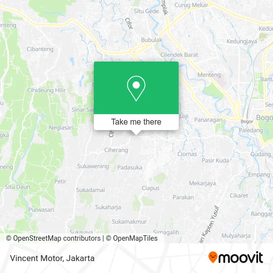 Vincent Motor map