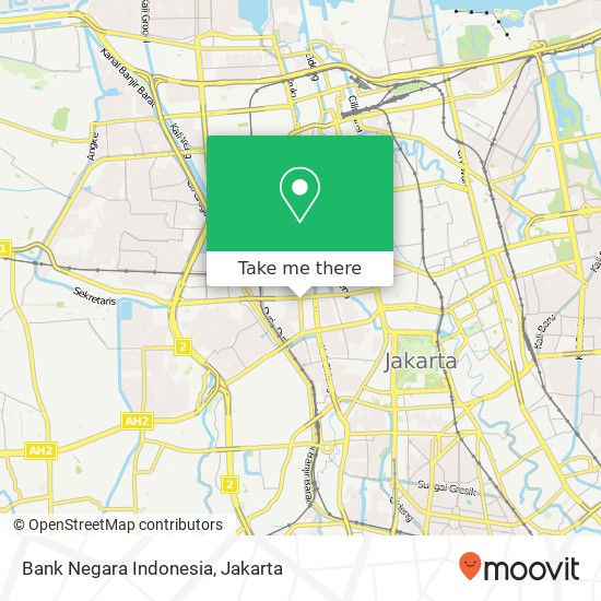 Bank Negara Indonesia map