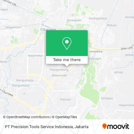 PT Precision Tools Service Indonesia map