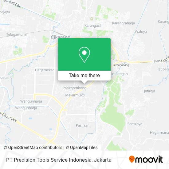 PT Precision Tools Service Indonesia map