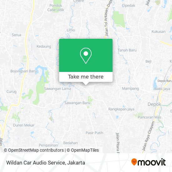 Wildan Car Audio Service map