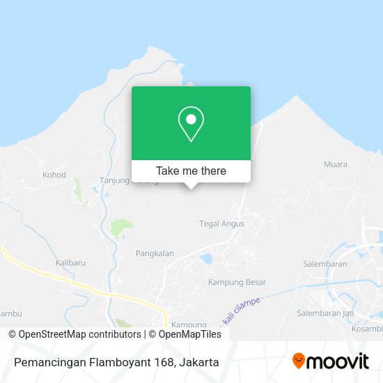 Pemancingan Flamboyant 168, Teluknaga map