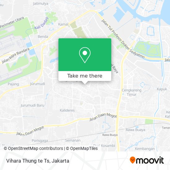 Vihara Thung te Ts map