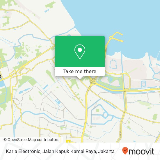 Karia Electronic, Jalan Kapuk Kamal Raya map