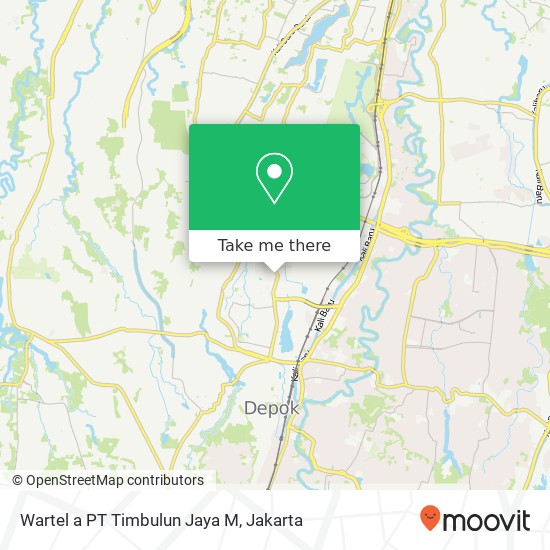 Wartel a PT Timbulun Jaya M map