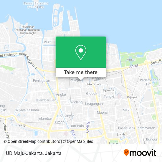 UD Maju-Jakarta map