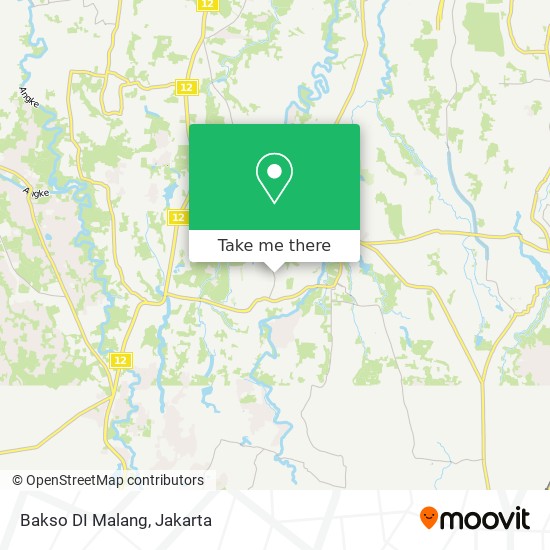 Bakso DI Malang map