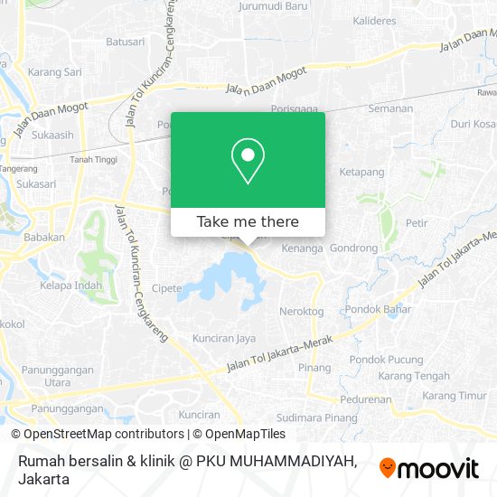 Rumah bersalin & klinik @ PKU MUHAMMADIYAH map