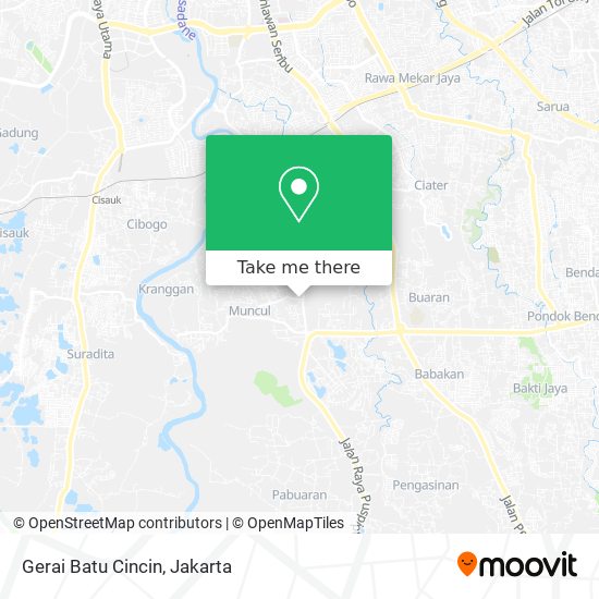 Gerai Batu Cincin map