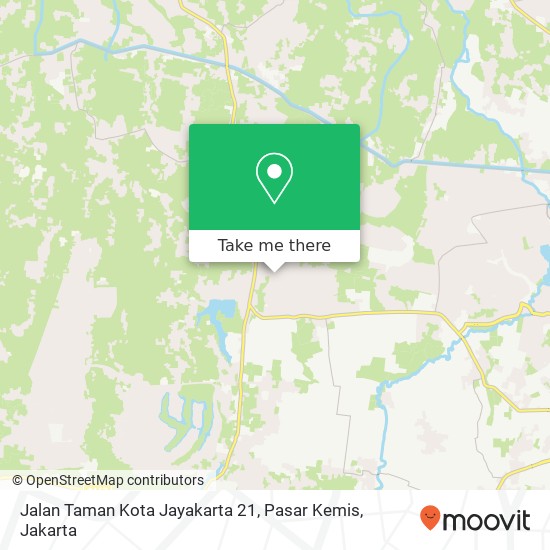 Jalan Taman Kota Jayakarta 21, Pasar Kemis map