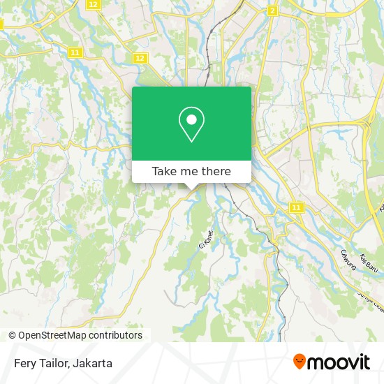 Fery Tailor map