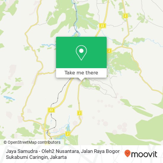 Jaya Samudra - Oleh2 Nusantara, Jalan Raya Bogor Sukabumi Caringin map