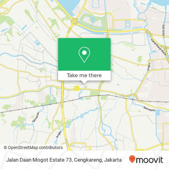 Jalan Daan Mogot Estate 73, Cengkareng map