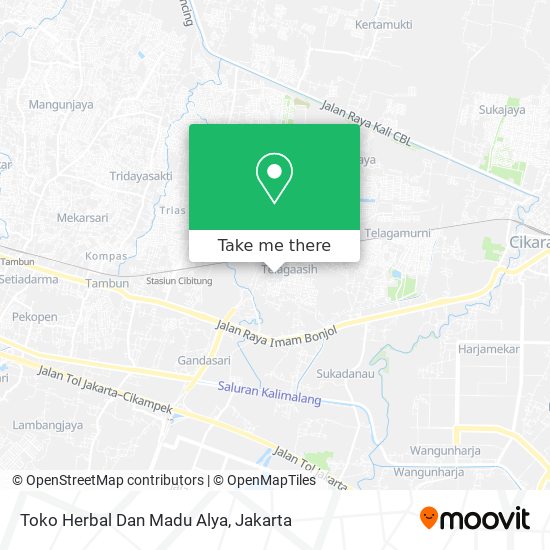 Toko Herbal Dan Madu Alya map